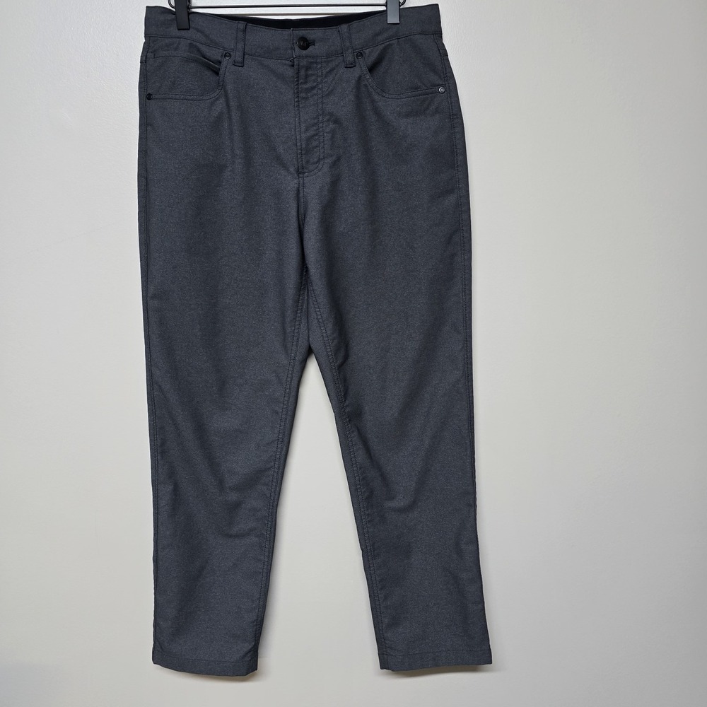 Ministry of Supply Kinetic Pant Mens 32x27 Gray Performance Stretch Work Pant